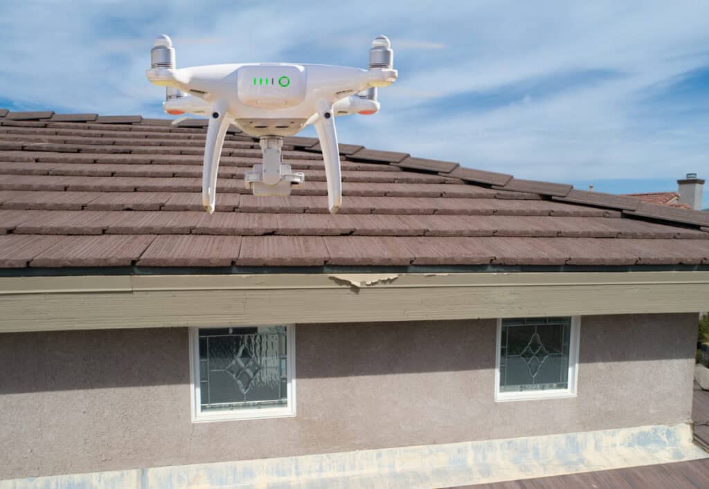 roof inspection checklist-using drone technology for roof inspection